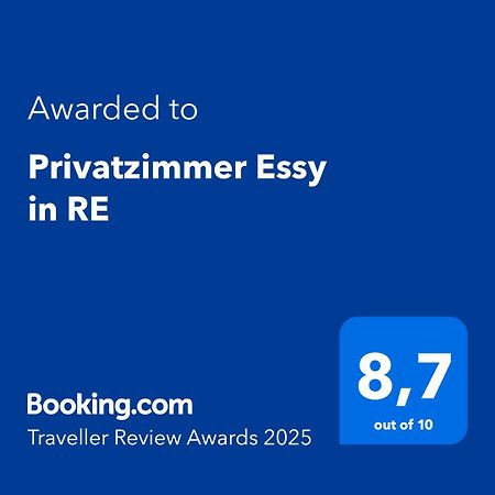 Privatzimmer Essy In Re Реклінггаузен Екстер'єр фото